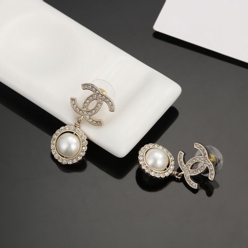 Ch*el earrings